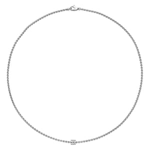 FOPE GOLD ARIA NECKLACE WITH DIAMOND RONDEL
